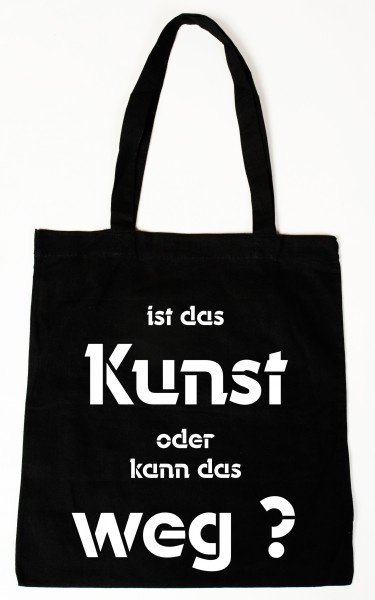 Ist das Kunst oder ... Baumwollbeutel, Tasche, Bag - witziger Spruch