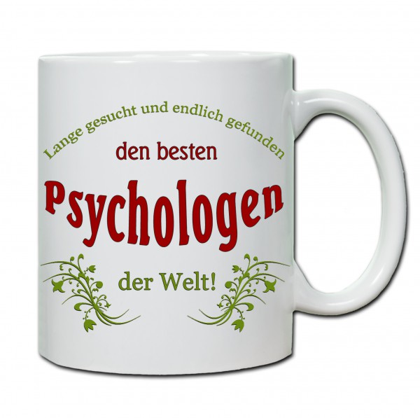 "Bester Psychologe..." Tasse, Keramiktasse