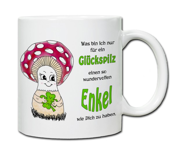 Tasse - Was bin ich nur für ein Glückspilz einen so wundervollen Enkel zu haben