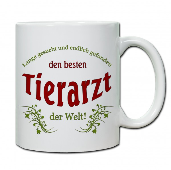 "Bester Tierarzt..." Tasse, Keramiktasse